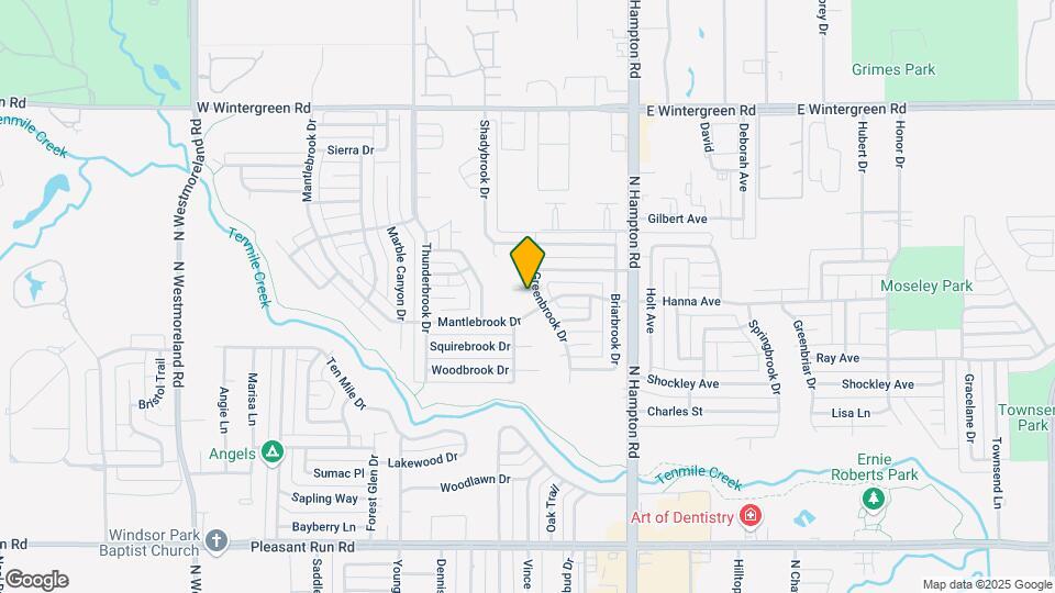 206 Clubbrook Circle Map and Location Details