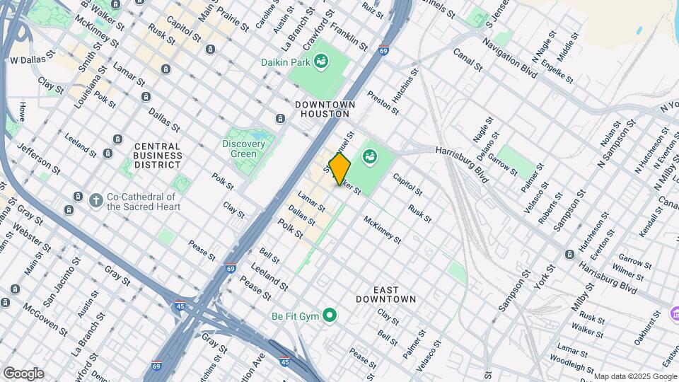 2205 McKinney St Map and Location Details