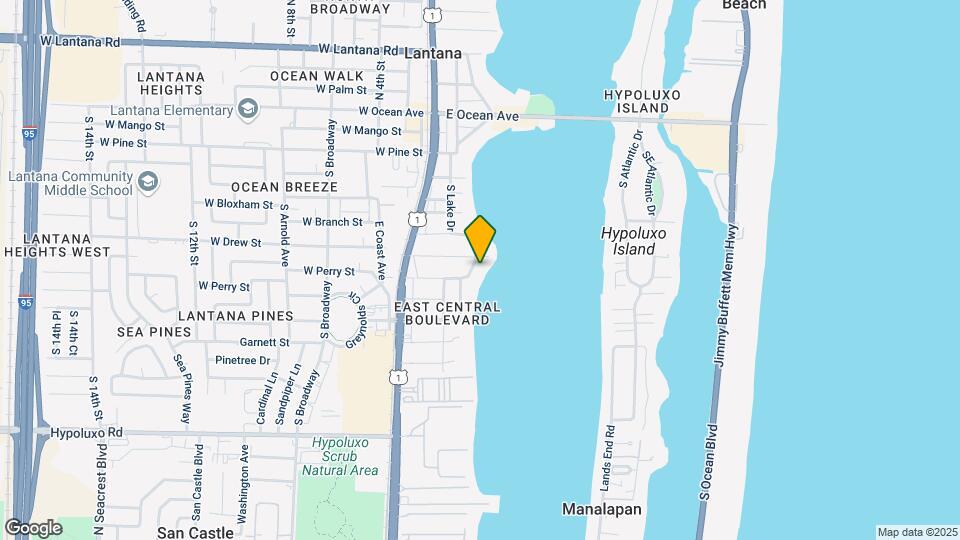 714 S Lake Dr Map and Location Details