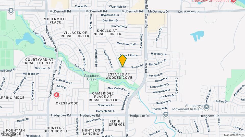 8344 Barber Oak Dr Map and Location Details