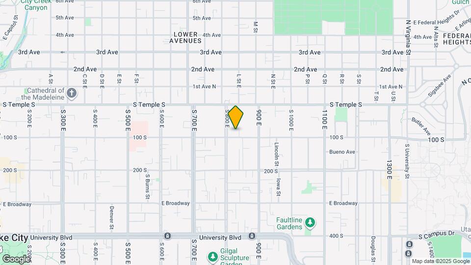 817 E 100 S Map and Location Details