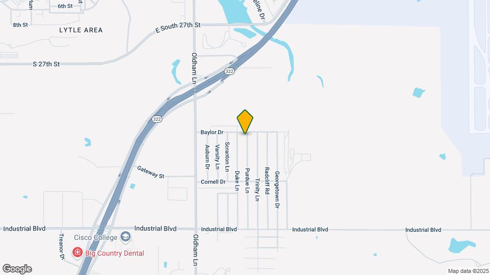 3610 Purdue Ln Map and Location Details