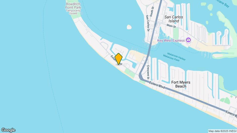 764 Estero Blvd Mapa y Detalles de la Ubicación