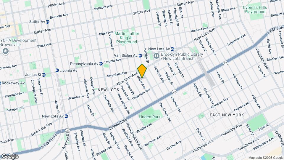 719 Miller Ave Map and Location Details