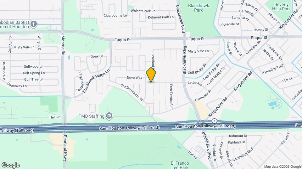 11002 Bradford Way Dr Map and Location Details