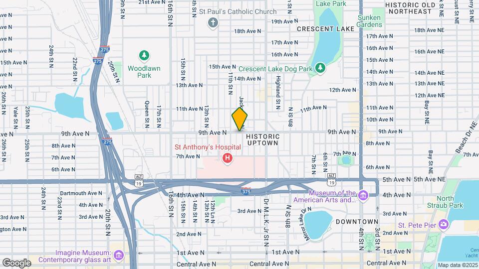 1040 9th Ave N Map and Location Details