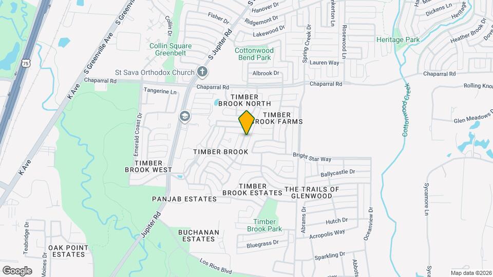 7008 Jasper Dr Map and Location Details