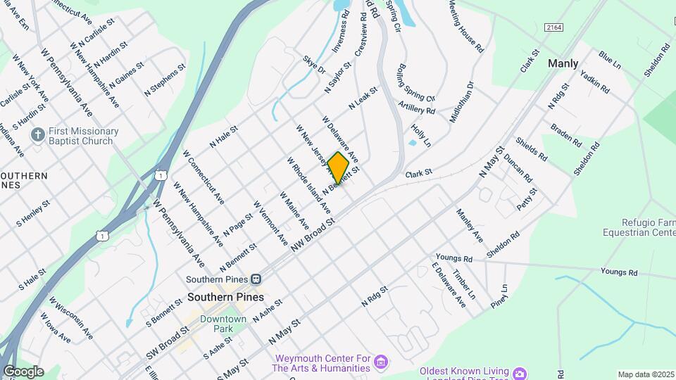 190 W New Jersey Ave Map and Location Details