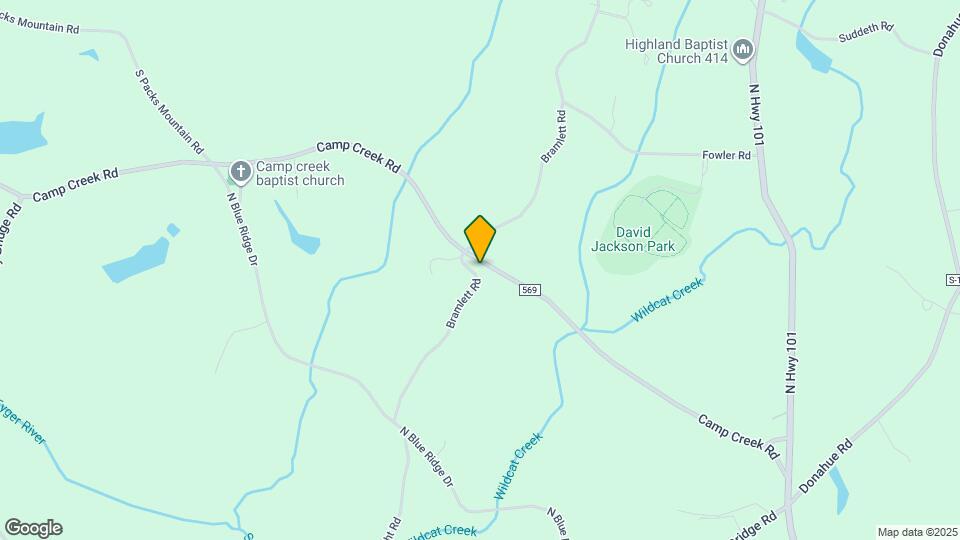 401 Bramlett Rd Map and Location Details