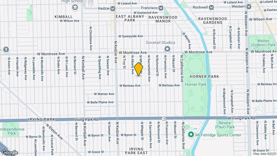 4226-30 N. Whipple St. Map and Location Details
