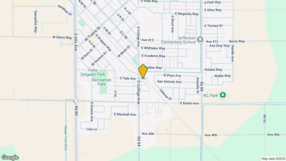 1452 S College Ave Map and Location Details