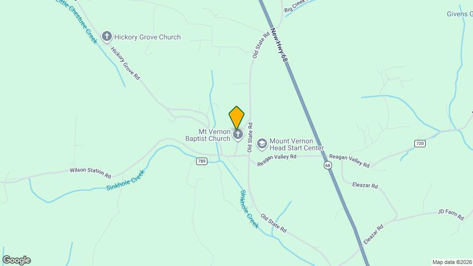 124 Mt Vernon Church Rd Map and Location Details