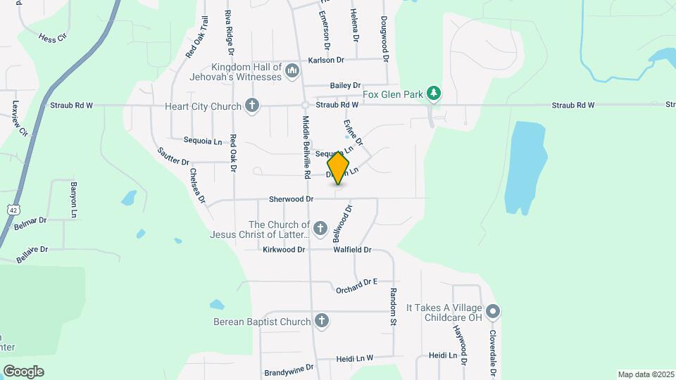 1907 Bellwood Dr Map and Location Details