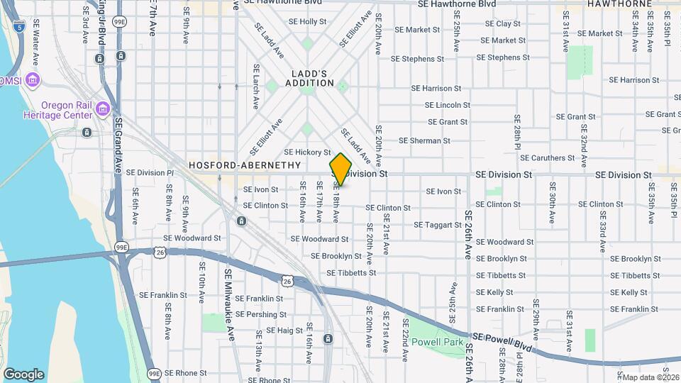 2542 SE 18th Ave Mapa y Detalles de la Ubicación