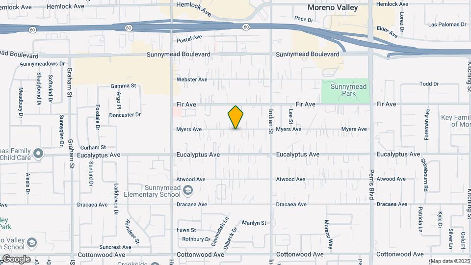 24323 Myers Ave Map and Location Details