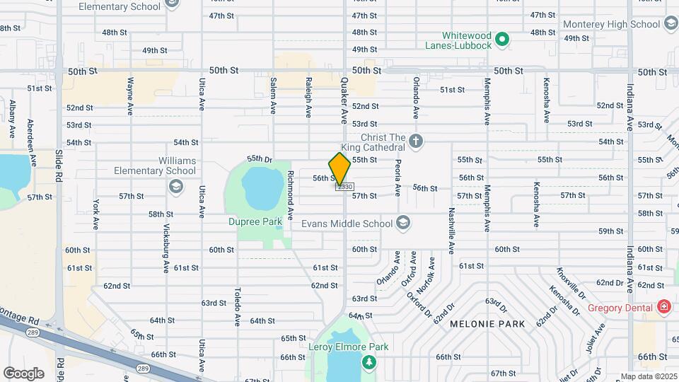 4402 57th St Mapa y Detalles de la Ubicación