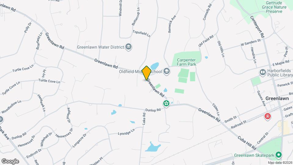 120 Greenlawn Rd Map and Location Details