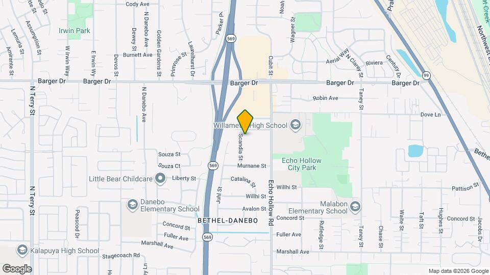 1595 Scandia St Map and Location Details