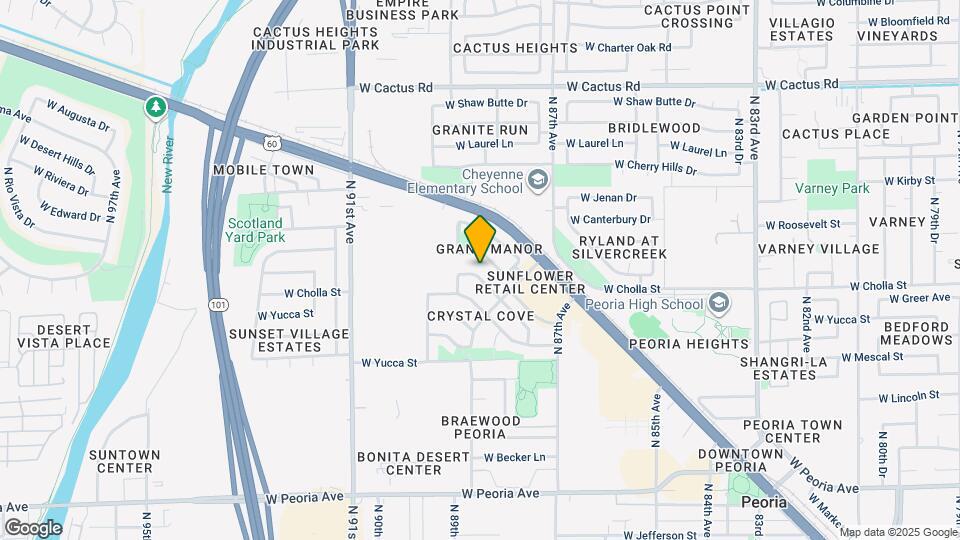8868 W Greer Ave Mapa y Detalles de la Ubicación