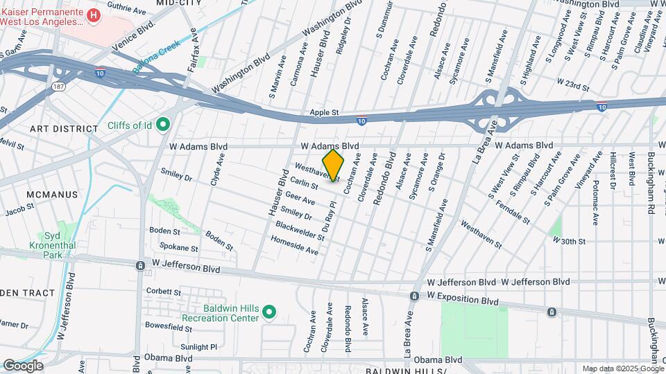 5331 Carlin St Mapa y Detalles de la Ubicación