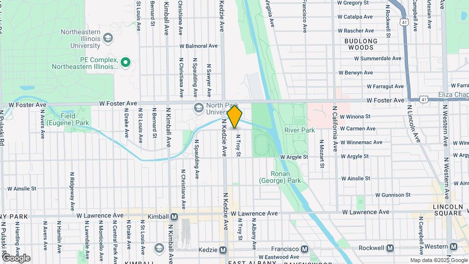 5052-5054 N Troy St Mapa y Detalles de la Ubicación