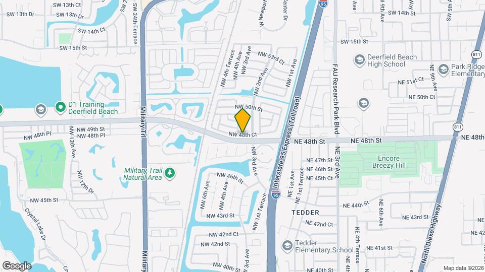 200 NW 48th Ct Map and Location Details