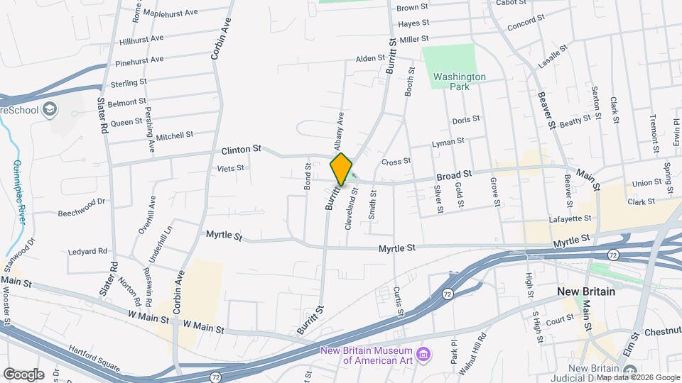 265 Burritt St Map and Location Details