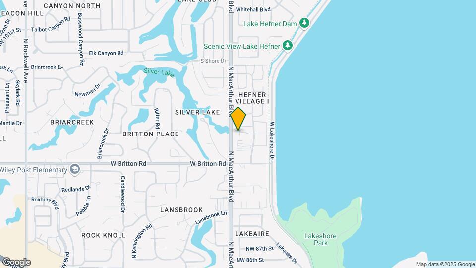 9643 Hefner Village Blvd Mapa y Detalles de la Ubicación