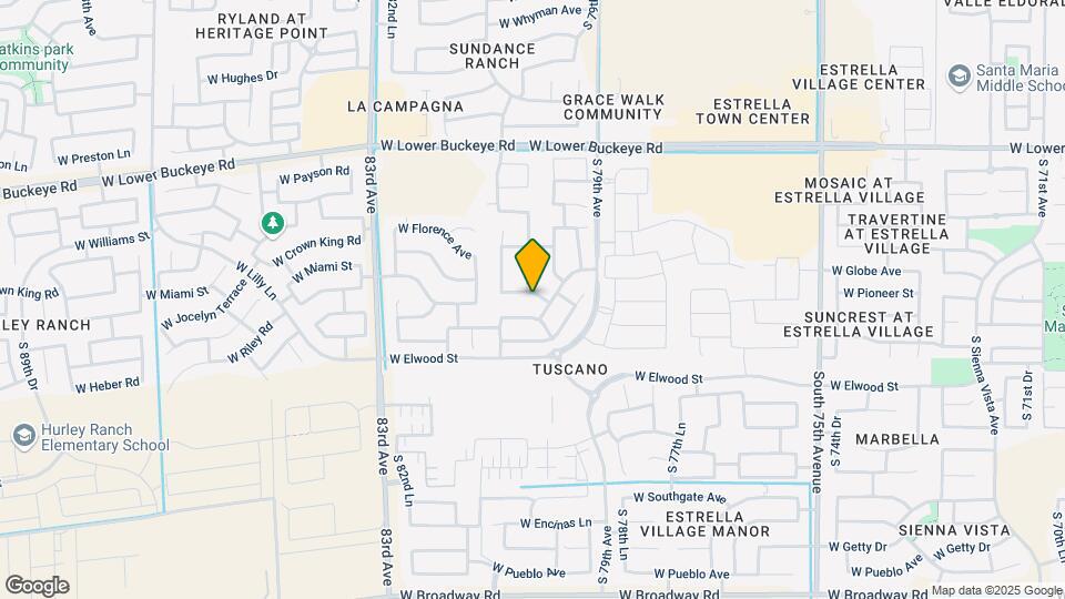 8019 W Pioneer St Mapa y Detalles de la Ubicación