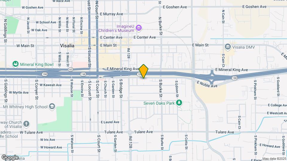 703 E Noble Ave Map and Location Details