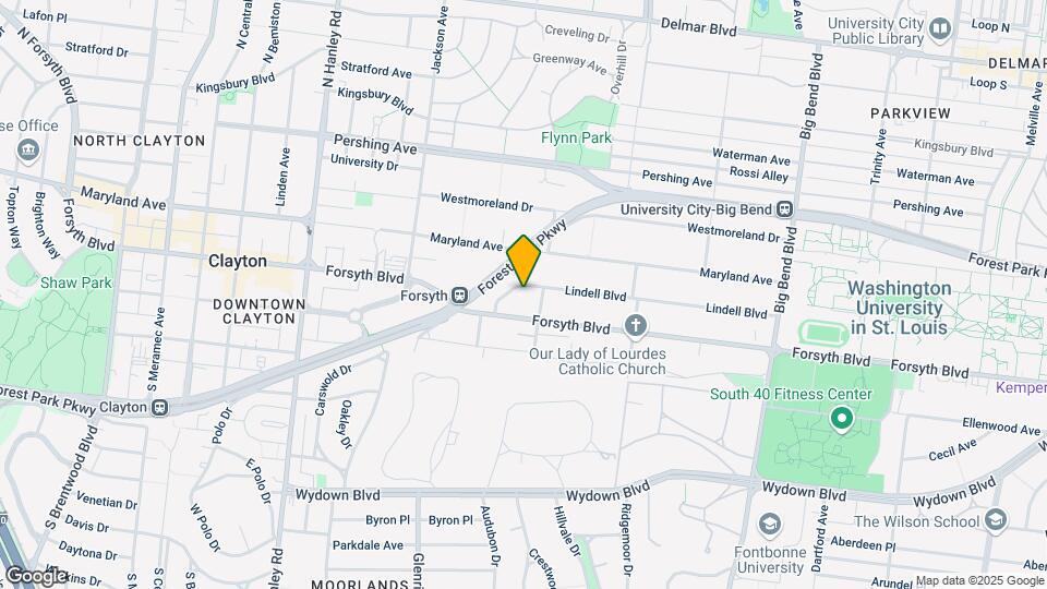 7316 Lindell Blvd Map and Location Details