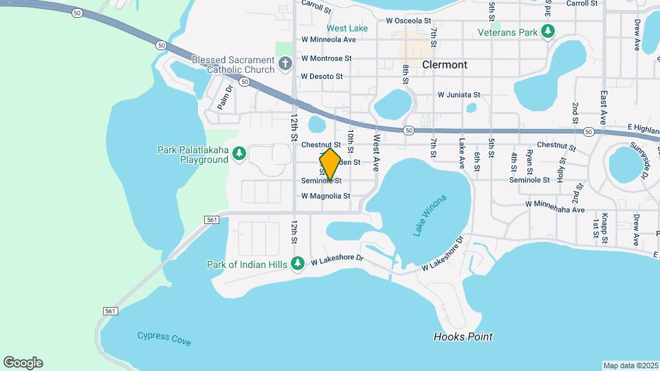 1079 Seminole St Mapa y Detalles de la Ubicación