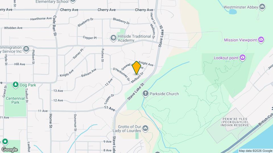 8009 Melburn Dr Map and Location Details