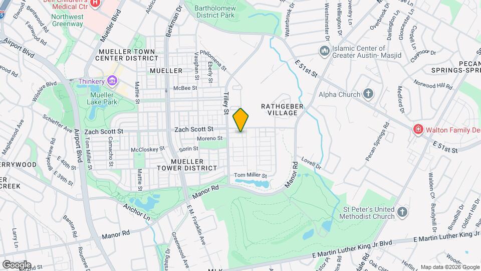 2930 Moreno St Map and Location Details