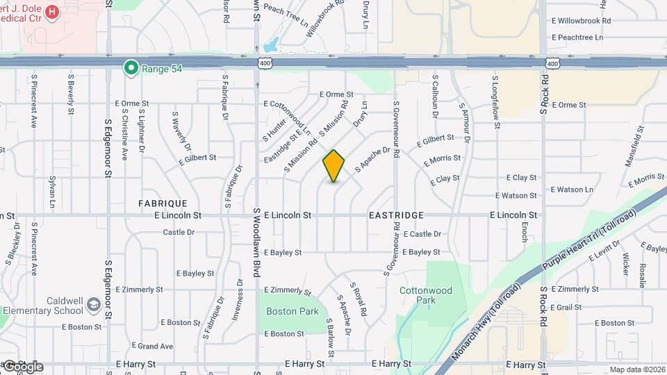 731 S Apache Dr Map and Location Details