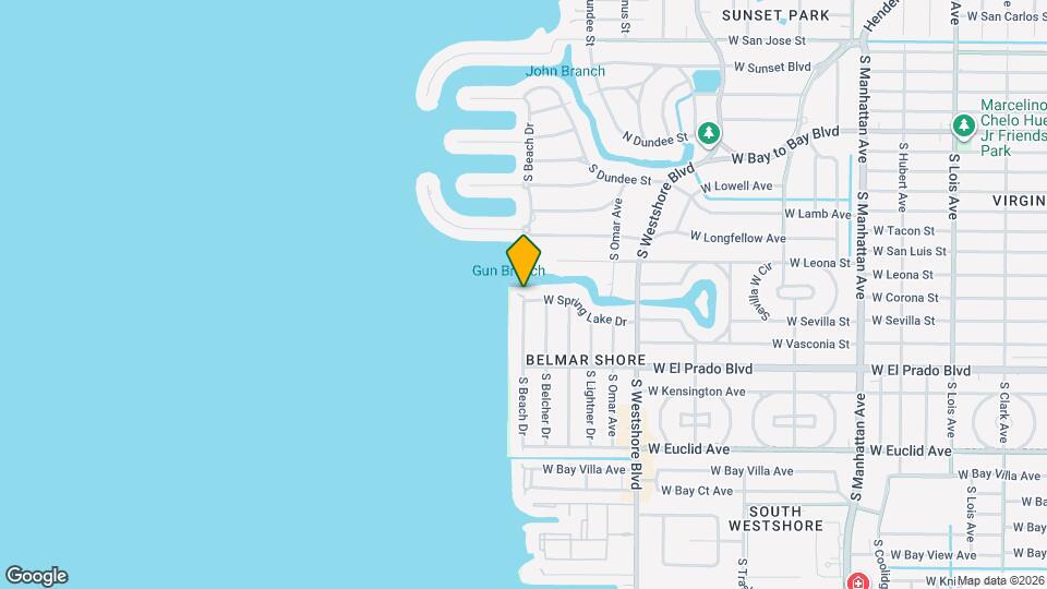 10820 S Beach Dr Map and Location Details
