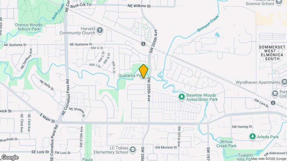 43 SW 206th Ave Map and Location Details