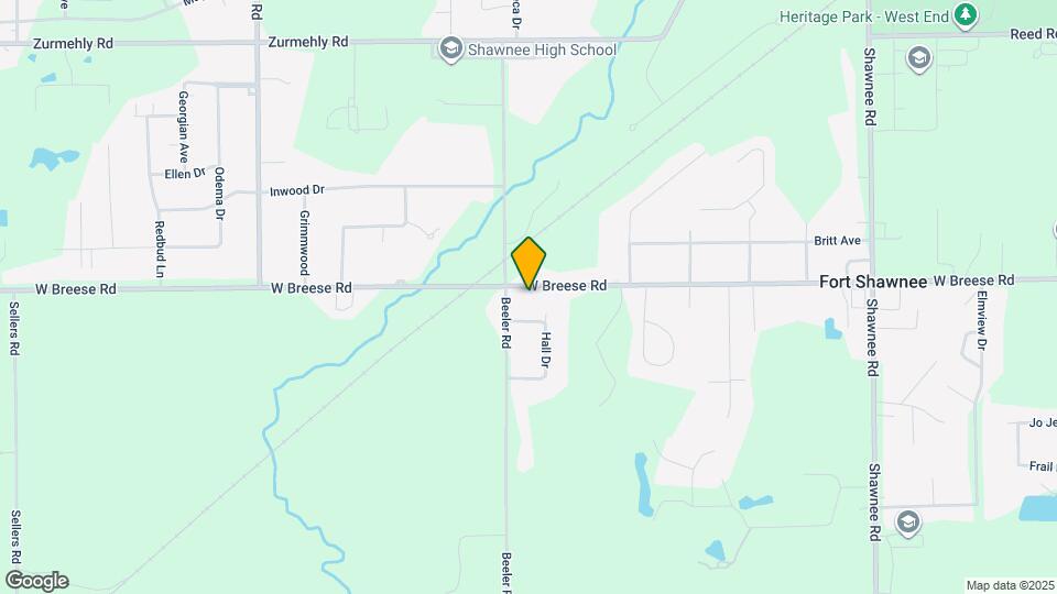 3249 W Breese Rd Map and Location Details