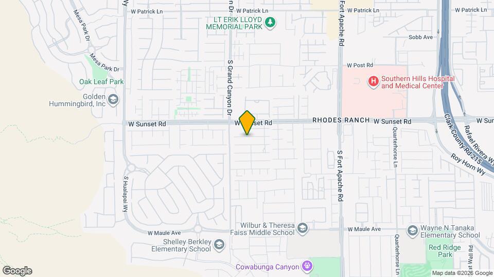9731 Valmeyer Ave Mapa y Detalles de la Ubicación