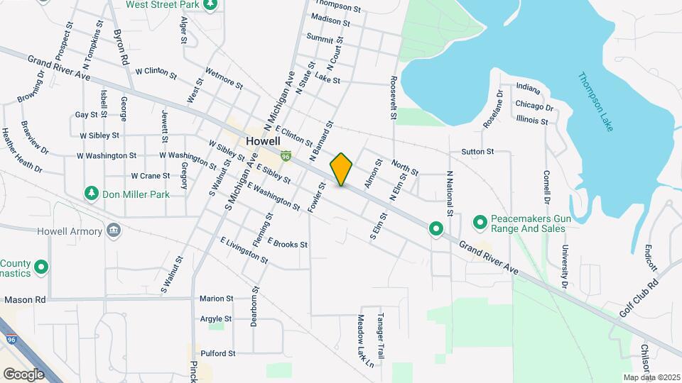 527 E Grand River Ave-Unit -2 Map and Location Details