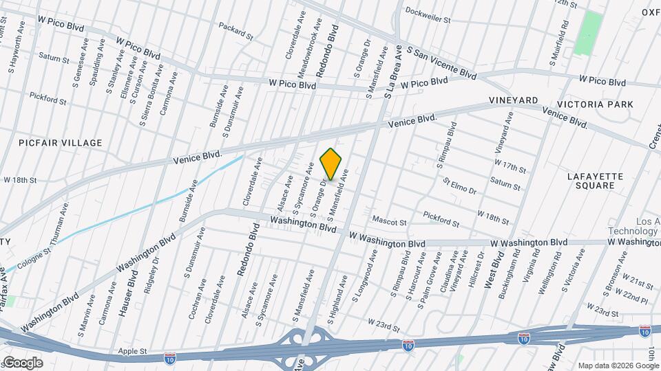 5016 Pickford St Map and Location Details