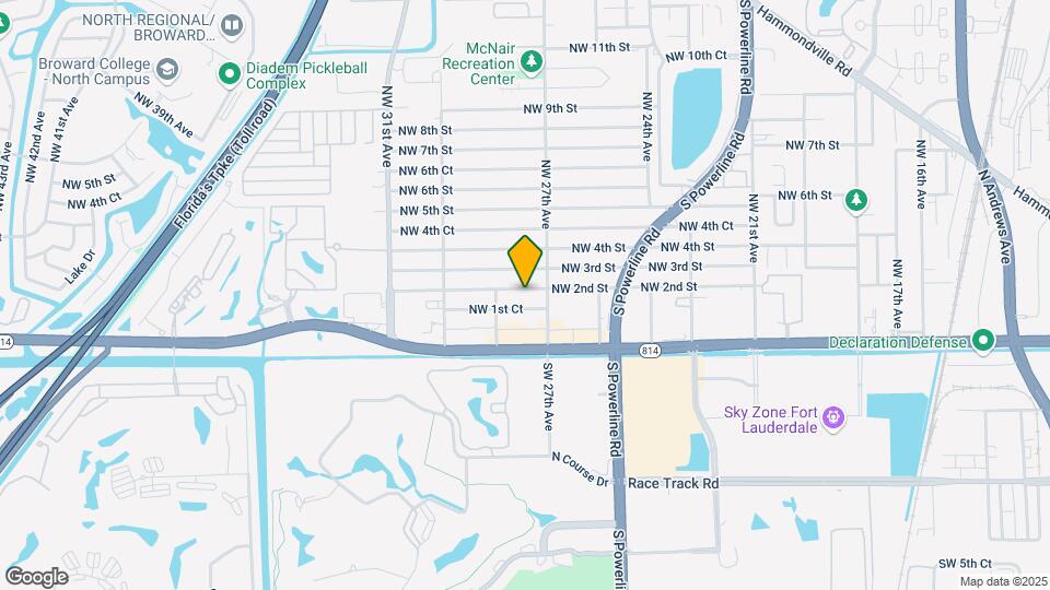2720 NW 2nd St Map and Location Details