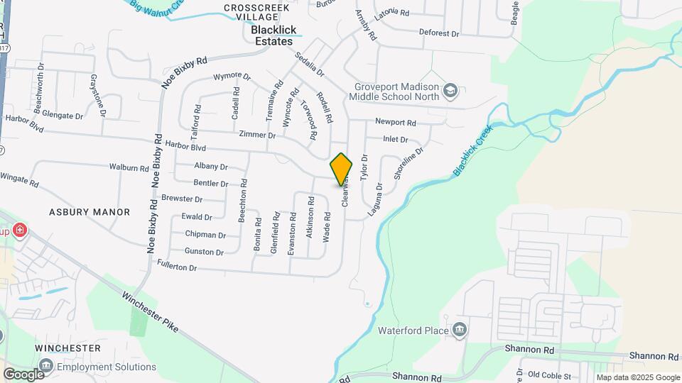 3765 Clearwater Dr Mapa y Detalles de la Ubicación