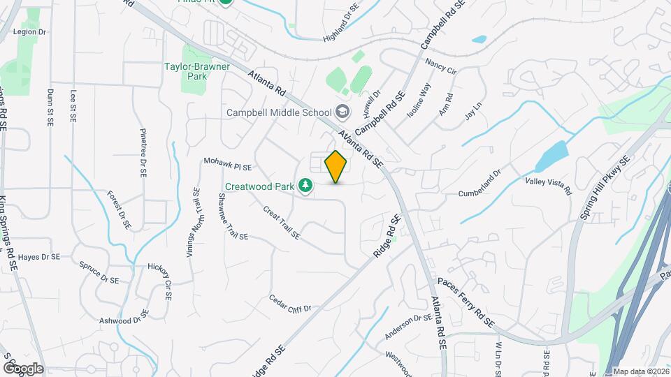 3425 Belridge Dr Map and Location Details