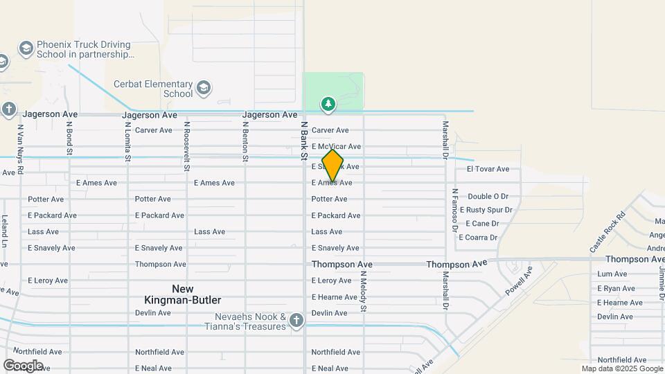 3060 E Ames Ave Mapa y Detalles de la Ubicación