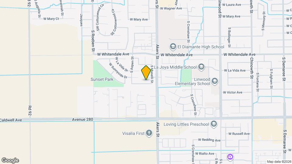 5404 W Dorothea Ave Map and Location Details