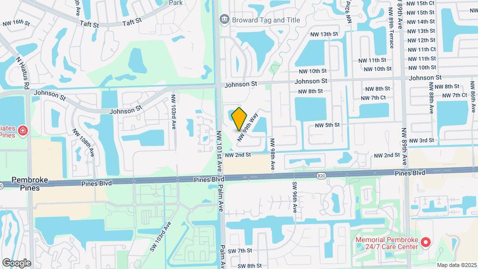 350 NW 99th Way Map and Location Details