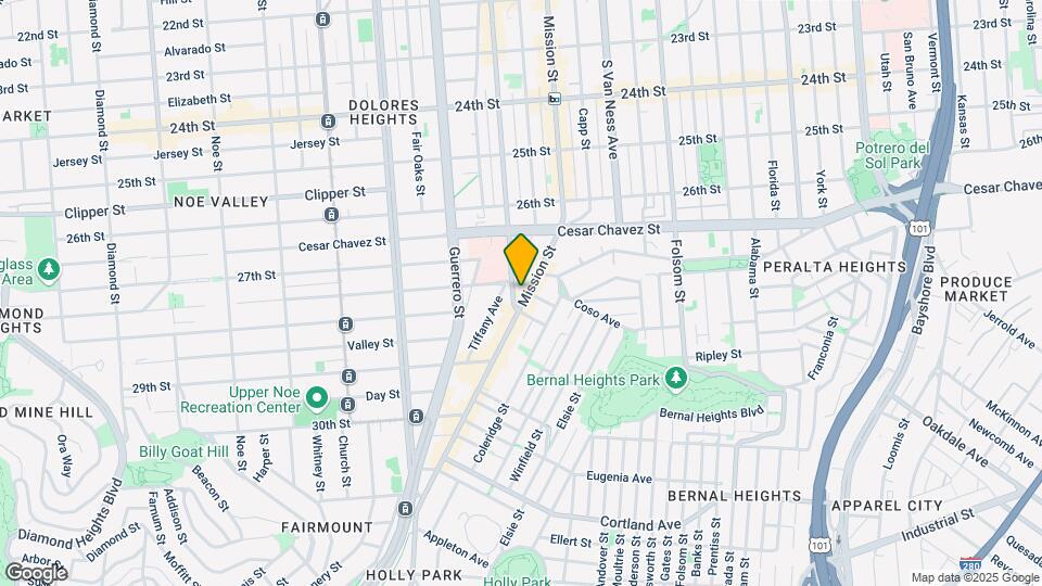 3184 Mission Street, Unit 403 Mapa y Detalles de la Ubicación