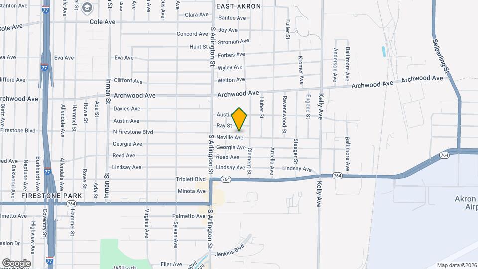 1063 Neville Ave Map and Location Details