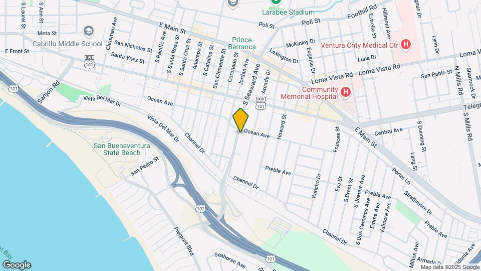 420-424 S Seaward Ave Map and Location Details